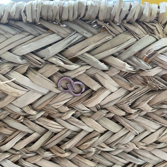 HUGE Natural Seagrass Tote Expandable Weekender Beach Picnic Market BOHO Decor‎ - Picture 14 of 15